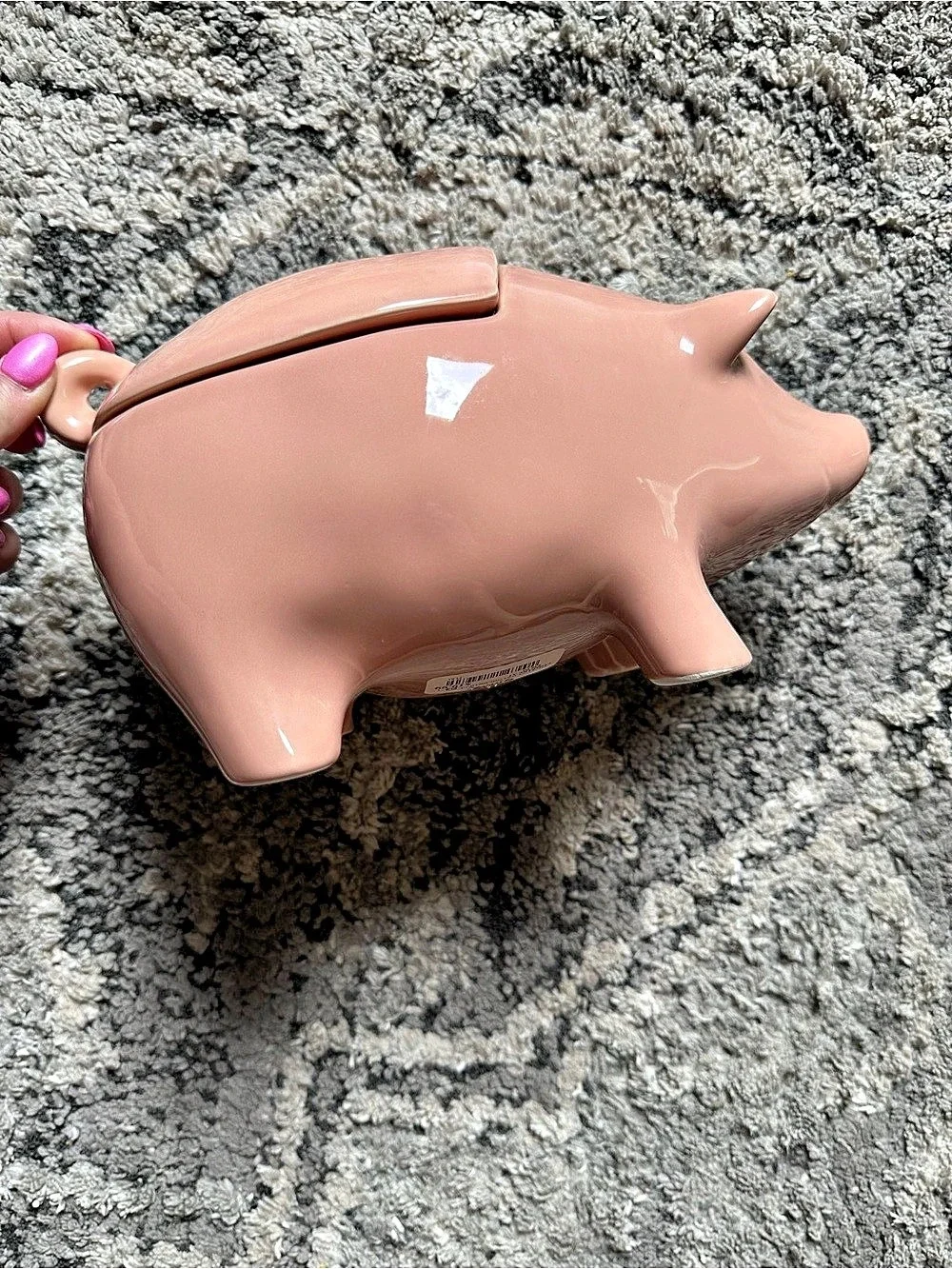 Rae Dunn OINK Pink Pig Farmhouse Set